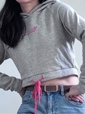 Richmond Sport 100% Cotton Cropped Hoodie